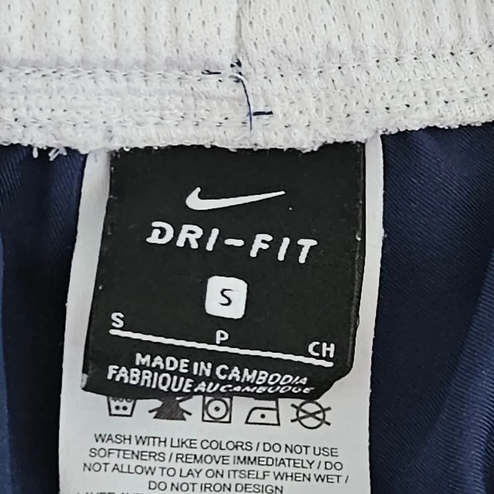 Nike Women's Laser Woven IV Athletic Shorts Navy Blue Sz S EUC
